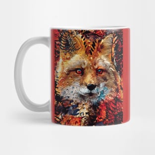 Fox sacred animal vector Mug